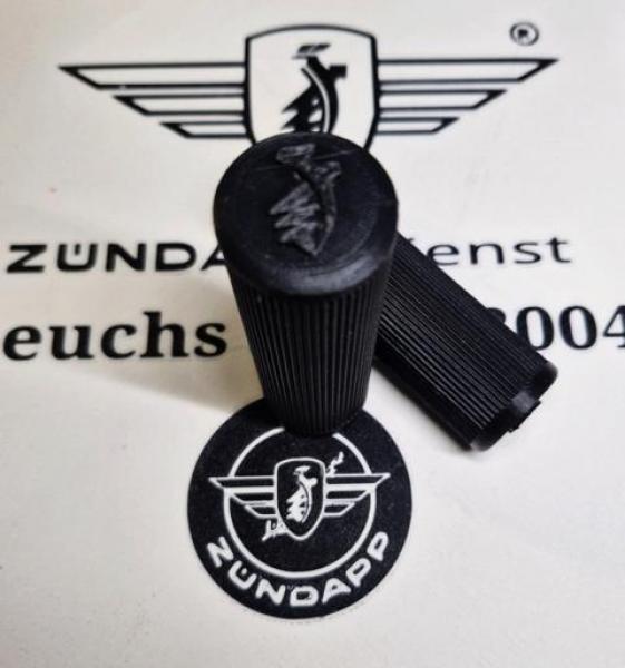 2 x Zündapp Fußrastengummi Fußrasten Gummis altes Modell 433-14.120